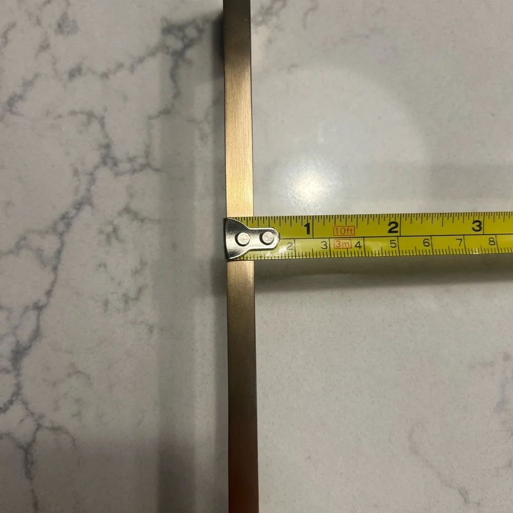 NWT 5 pack of brushed gold cabinet pulls
